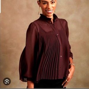 Banana Republic Chiffon Top